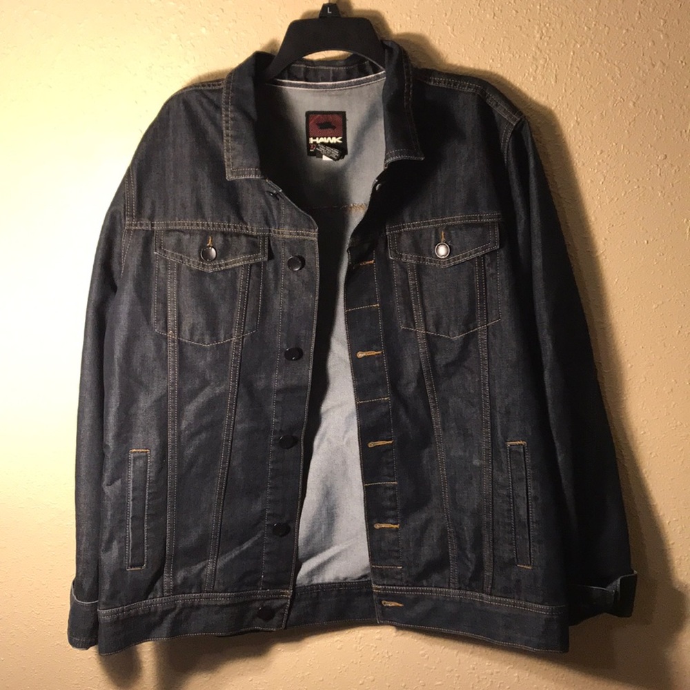 Oversized denim jacket